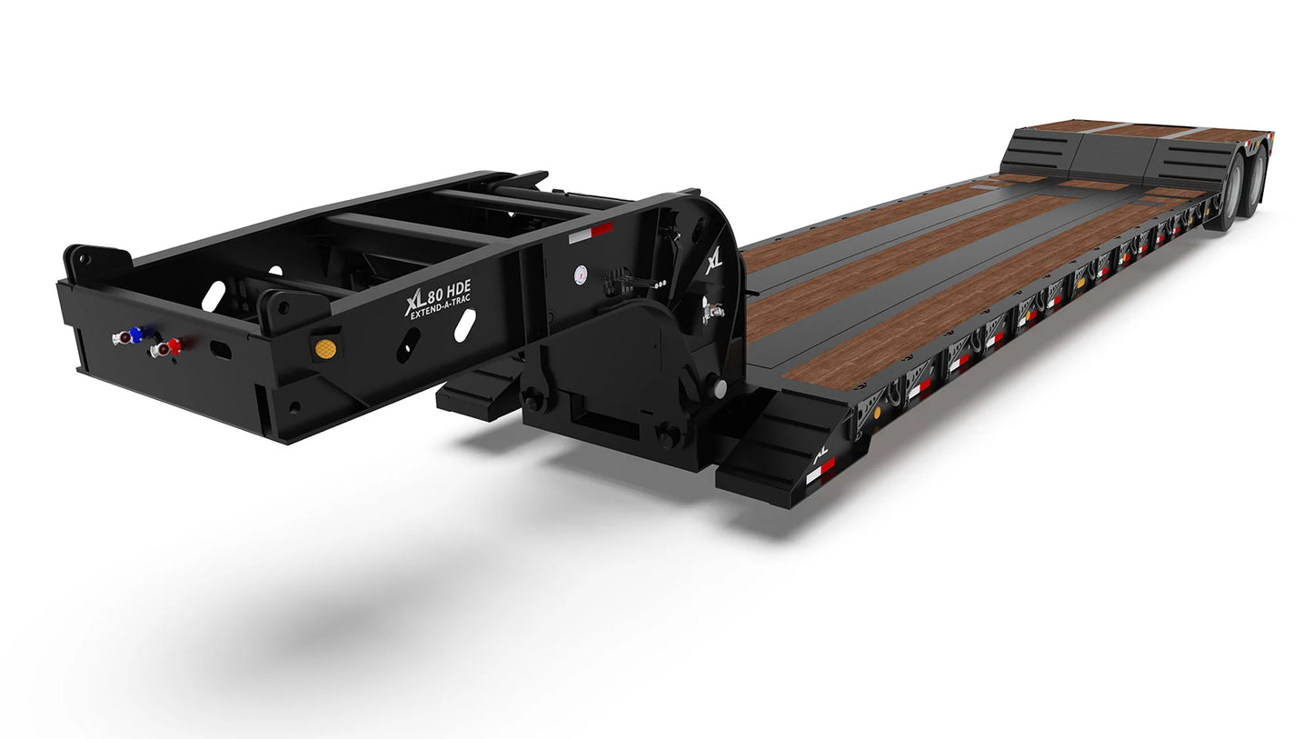 XL Specialized | 90HDE Extendable Lowboy | Hydraulic Detachable | 48' Length | 90,000 lbs Capacity | 102" Width | For Heavy Haul & Equipment Transport