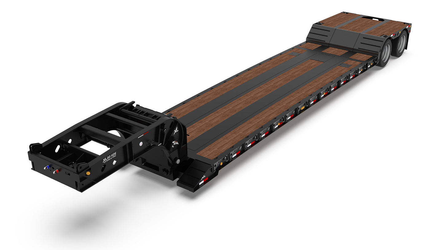XL Specialized | 90HDE Extendable Lowboy | Hydraulic Detachable | 48' Length | 90,000 lbs Capacity | 102" Width | For Heavy Haul & Equipment Transport