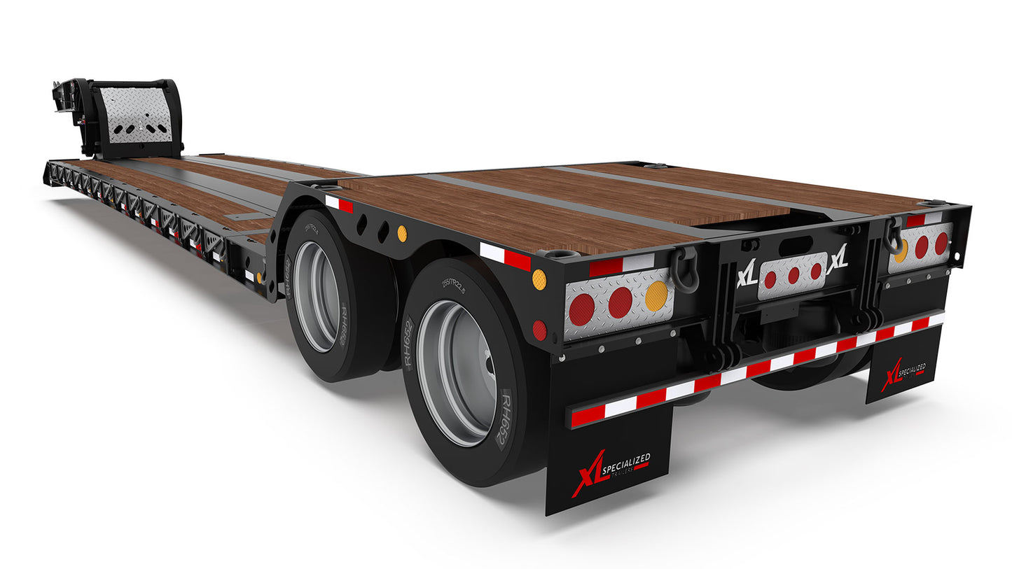 XL Specialized | 90HDE Extendable Lowboy | Hydraulic Detachable | 48' Length | 90,000 lbs Capacity | 102" Width | For Heavy Haul & Equipment Transport