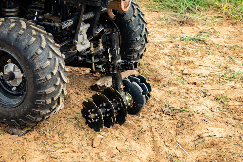 GroundHog MAX | ATV/UTV Disc Plow | Compact | 4–7+ MPH | For ATVs & UTVs