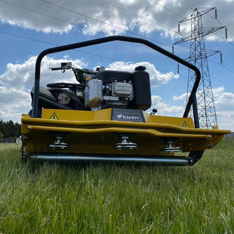 Rammy 48" ATV Brush Cutter 120 With Hardened Flail Style Grass Blades | For ATV
