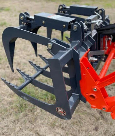 Farm-Maxx Root Grapple | Width 54", 60", 66" & 72" inches | Single & Dual Cylinder | For Tractor