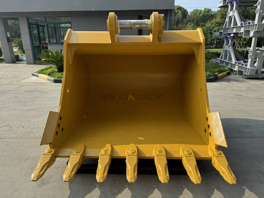 Bedrock Attachments General Purpose Bucket | Model EB349TBGP-80-3.82 | Width 80-Inch | Capacity 3.82 CU M | Machine Size 45-55 Tons | For Excavators CAT 349