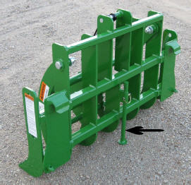 Worksaver | Grapple Rake | Model 811670, 811690, 811850, 811855 | Width 48" | Horsepower 30-50 HP | For Tractors
