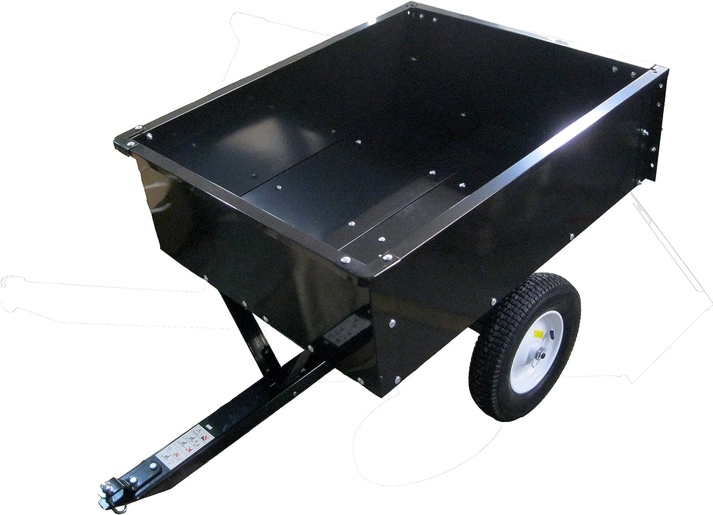 Field Tuff 10 Cubic Ft Tow Cart (Heaping) | Horsepower 15–25 HP / 400cc+ | For Tractors