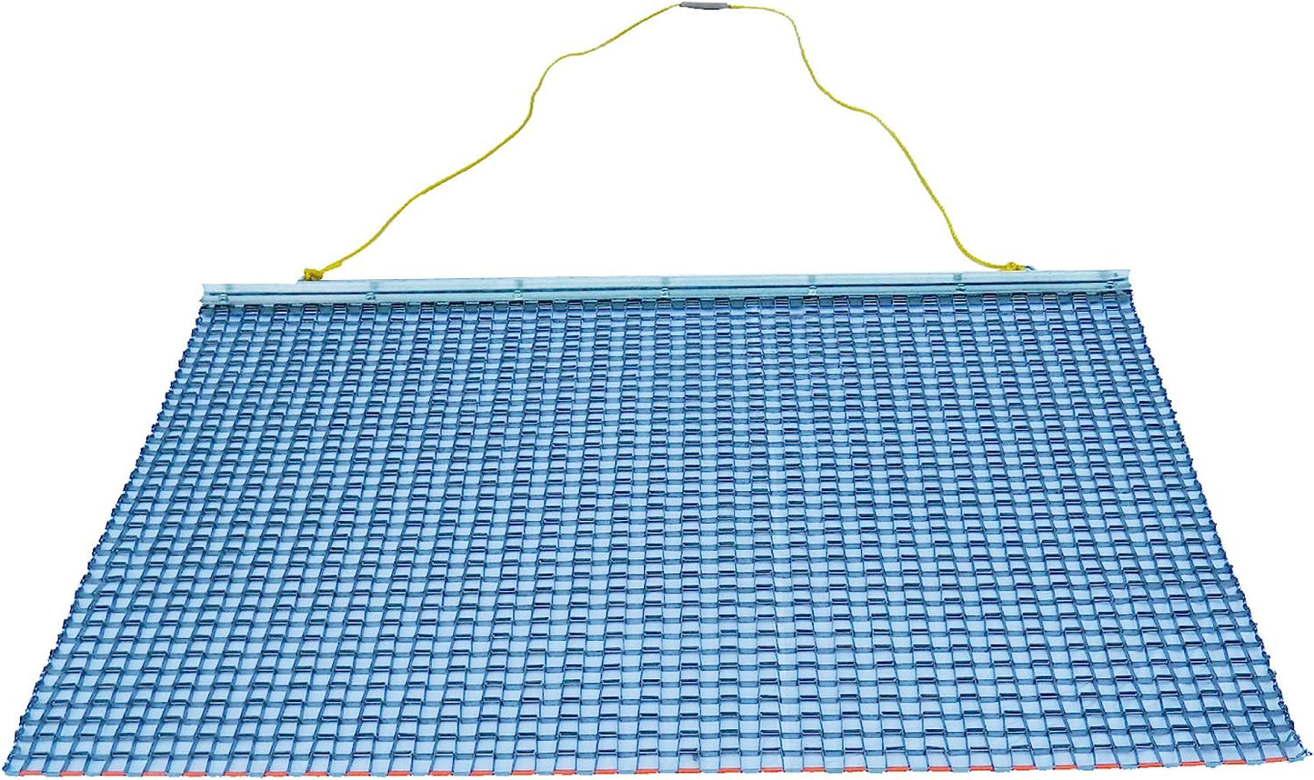 Field Tuff 5' x 3' Drag Mat – Galvanized Steel Mesh, Manual Tow