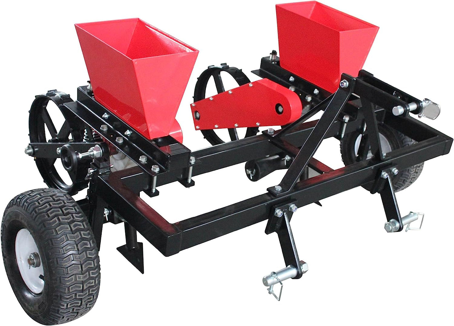 Field Tuff 3-Point Corn and Bean Planter – 2-Row with Adjustable Row Width | Horsepower 25–45 HP | For Tractors