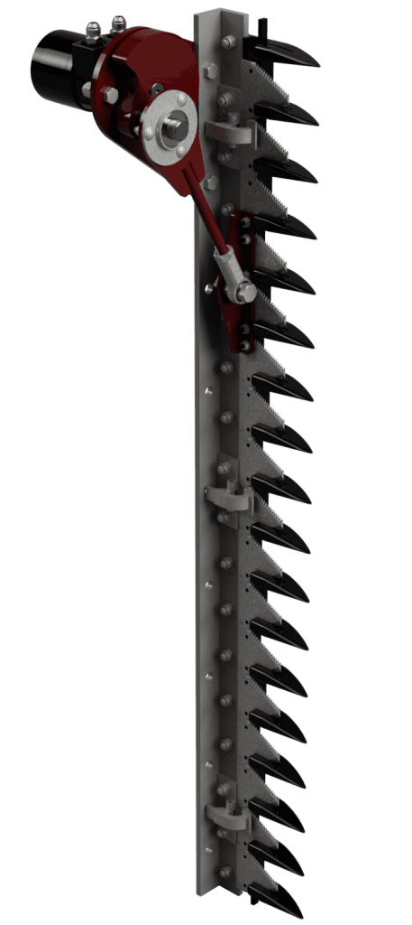 Agrishield SS Single Sickle Cutter Bar | Width 26"-92" | Bar Length 30"-96" | Horsepower 20-80 HP | For Tractors