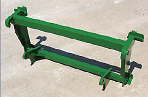 Worksaver| John Deere Loader to Skid Steer & Euro/Global Adapter Brackets | Model 831875–835205 | Lift Capacity 1,200 to 5,500 lbs | Horsepower 45 To 100 HP | For Tractors