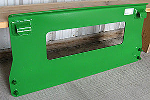 Worksaver| John Deere Loader to Skid Steer & Euro/Global Adapter Brackets | Model 831875–835205 | Lift Capacity 1,200 to 5,500 lbs | Horsepower 45 To 100 HP | For Tractors