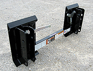 Worksaver | Mahindra Loader to Skid Steer Adapter Bracket | Model 835110, 835115, 835145 | Width Varies | Max Capacity Up to 1,200 lbs | Horsepower 24–30 HP | For Tractors