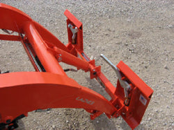 Worksaver | Kubota Loader to Skid Steer Adapter Bracket | Model 831725 To 835160 | Lift Capacity Up to 3,525 lbs | Horsepower 20 To 40 Hp | For Tractors