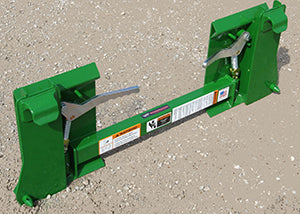 Worksaver| John Deere Loader to Skid Steer & Euro/Global Adapter Brackets | Model 831875–835205 | Lift Capacity 1,200 to 5,500 lbs | Horsepower 45 To 100 HP | For Tractors