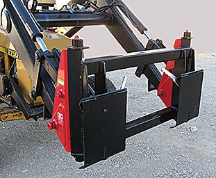 Worksaver | Adapter Bracket | Model Westendorf TA-20 (835240) | Loader Arm Spacing 39" | Horsepower 50 To 100 | For Tractors