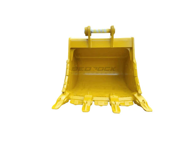 Bedrock Attachments Extreme Service Rock Bucket & Adjuster GP | Model EB374WB2XD-83-4.6 | Width 83-Inch | Capacity 4.62 CU M | Machine Size 70-90 Tons | For Excavators CAT 374
