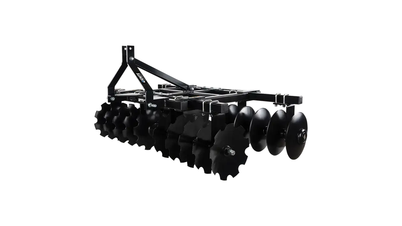 Ignite Attachments 3-Point Disc Harrow | Cultivation Width 85" | Horsepower 30-55 HP | For Tractors