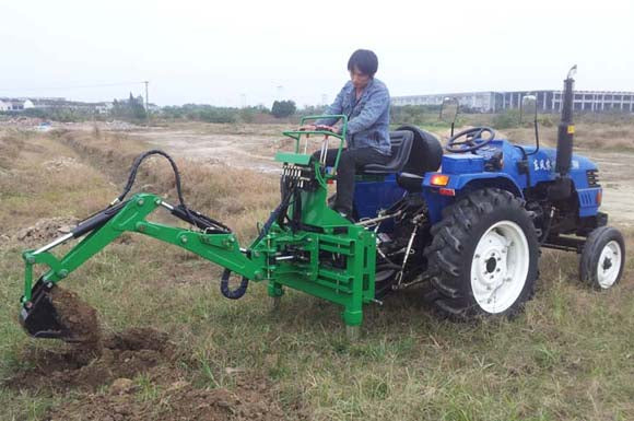 Farmer-Helper | Self-Contained Backhoes | Model FH-BH5, FH-BH6 & FH-BH7 | Digging Depth 5', 6' & 7' Feet | Horsepower 18 To 30+ HP | Cat-I 3-Point Linkage | For Tractor