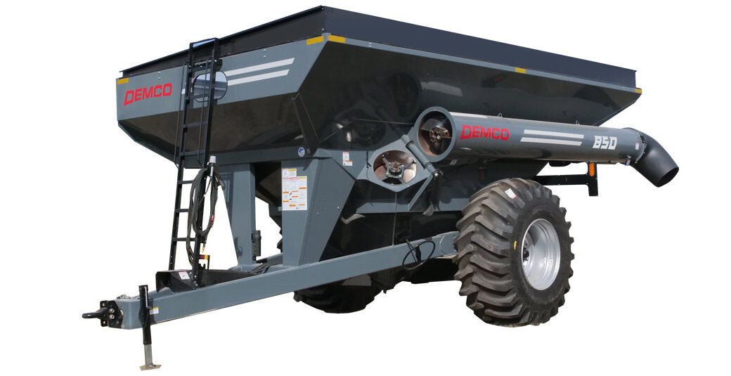 Demco Single Auger Grain Cart | Model 850 | Width 120" | Horsepower 175+ HP | Hub Size 10 Bolt | For Tractors