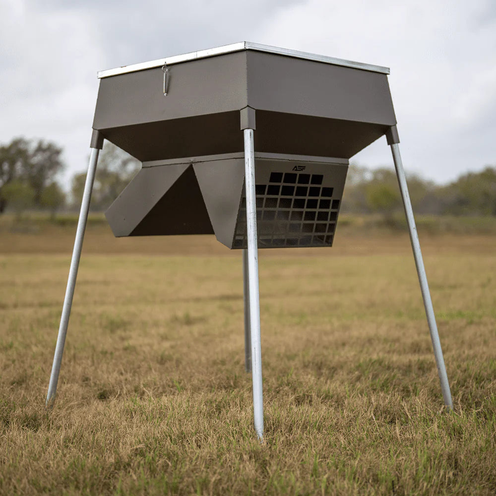 ASF Protein Combo Feeder | Capacity 800lb (450lbs protein + 350lbs cottonseed)