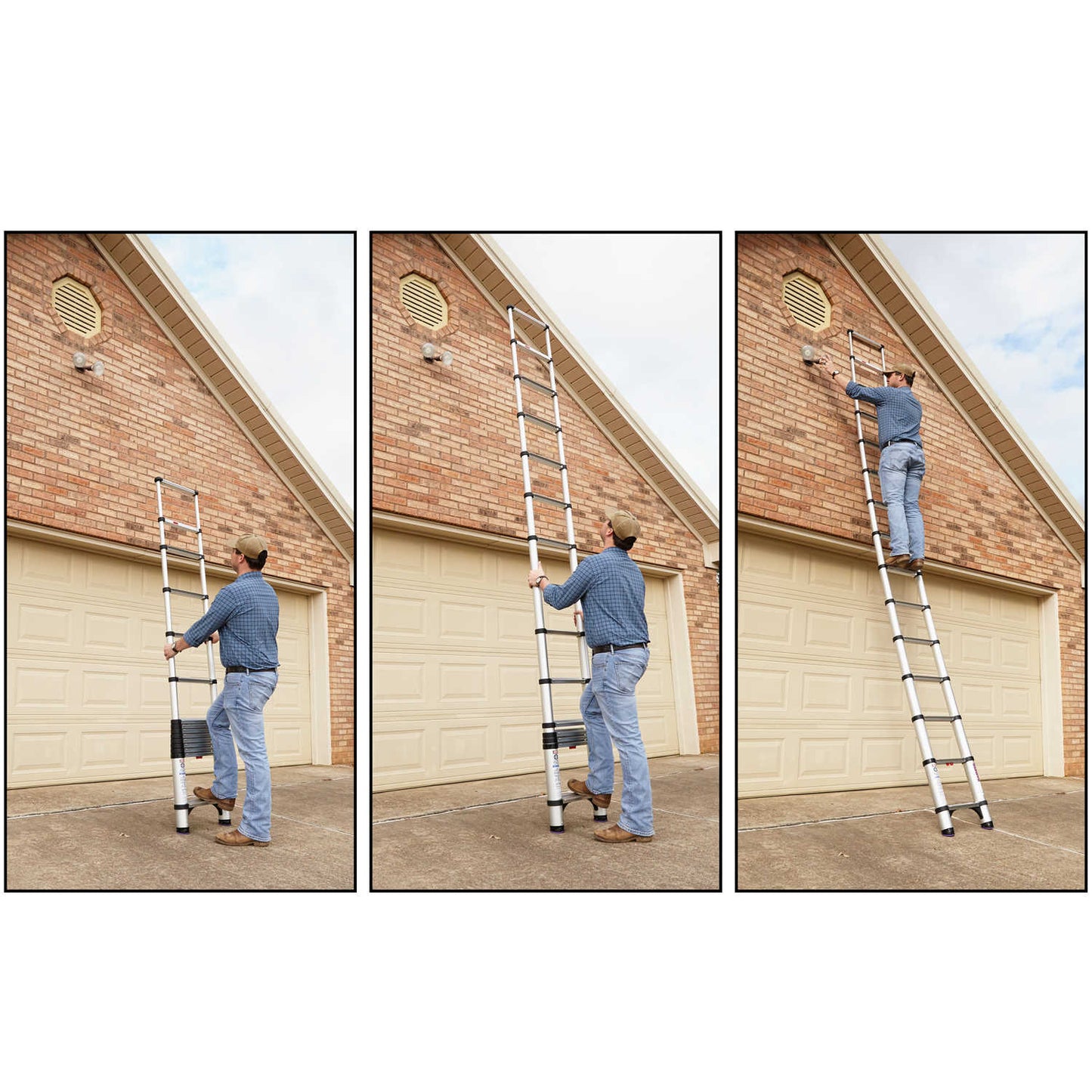 Forestry Supplies Telesteps 14.5’ PRO Telescopic Ladder