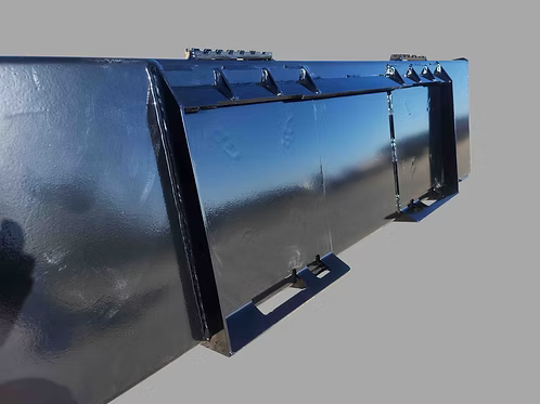 EIP Manufacturing Low Profile Bucket | Models MBLS66 To MBLS96 | Widths 66" To 96" | 8 To 30+ GPM | For Skid Steer