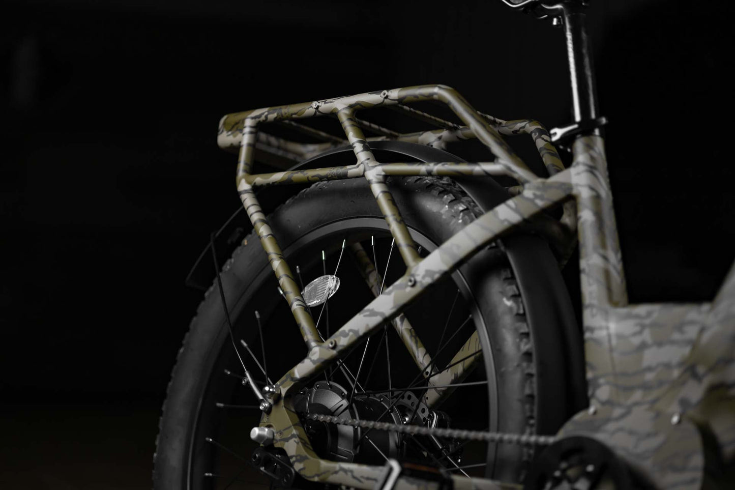 Rambo | E-Bikes | Model Nomad 2.0 | Up to 30 MPH | Up to 38-Mile Range | 1000W Hub Motor | Dual Battery | 48V 15Ah-20Ah LG Battery | For Hunters & Adventurers