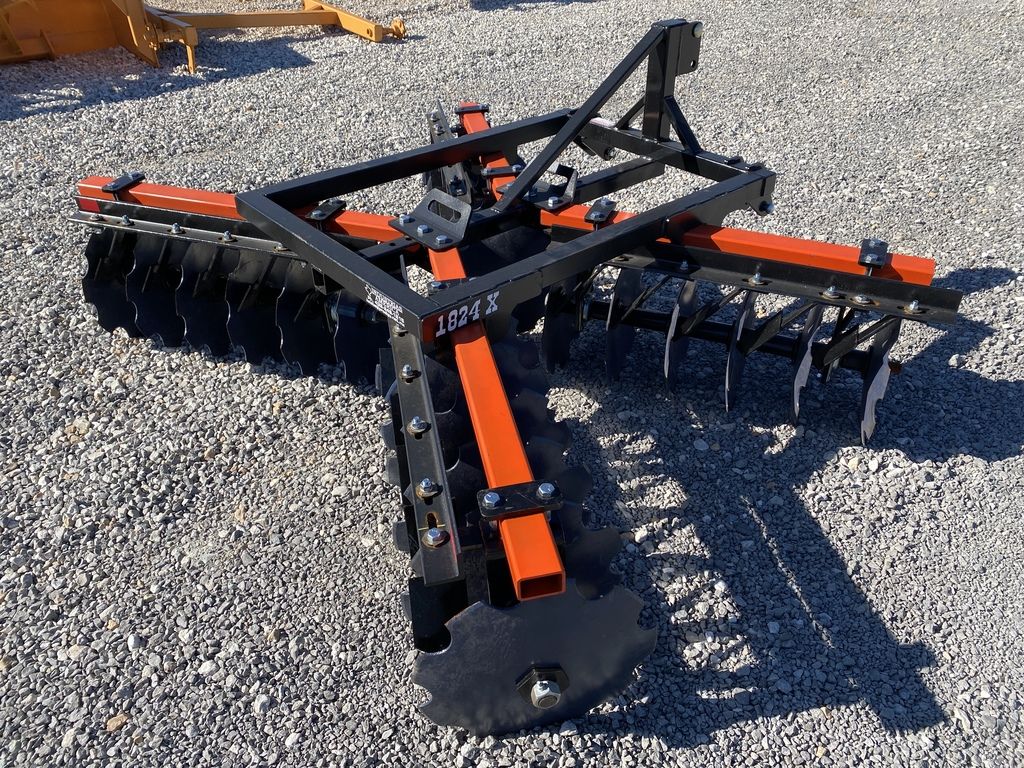 2024 Industrias America 3-Point Finish Disk | Model 1820X | Width 6' | Blade Size 18" | Horsepower 25 To 35 HP | For Tractors