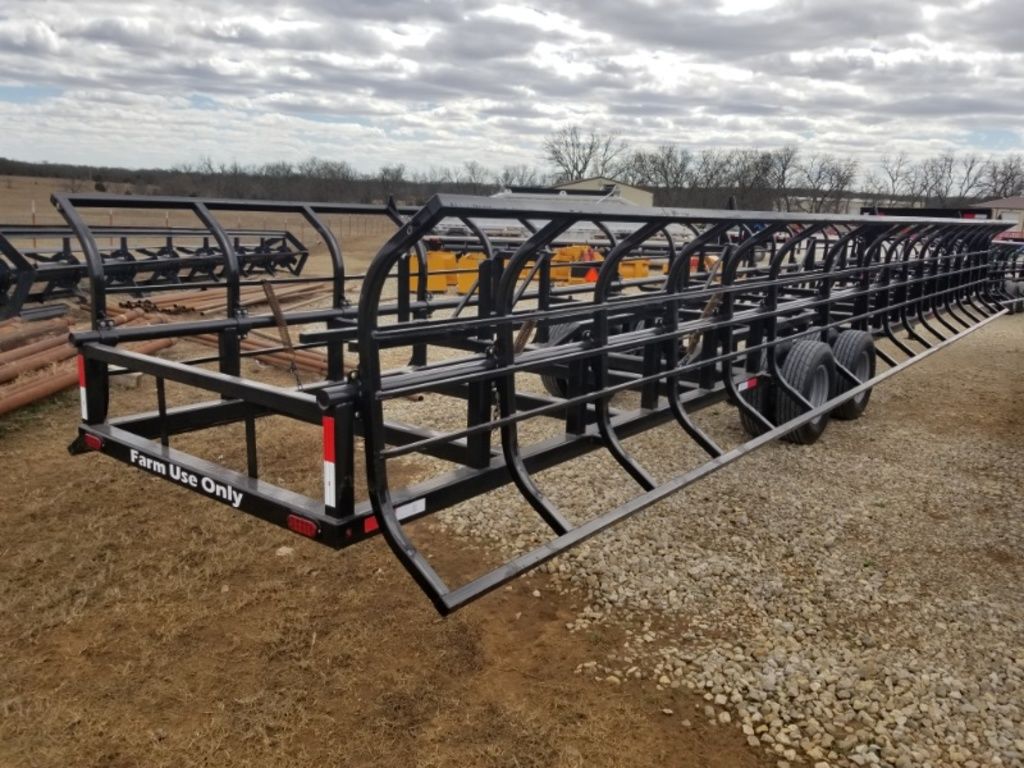2020 Industrias America Double Wide Bale Trailer | Model 20X4 (Manual Bale Trailer) | Length 20' | Pull Type