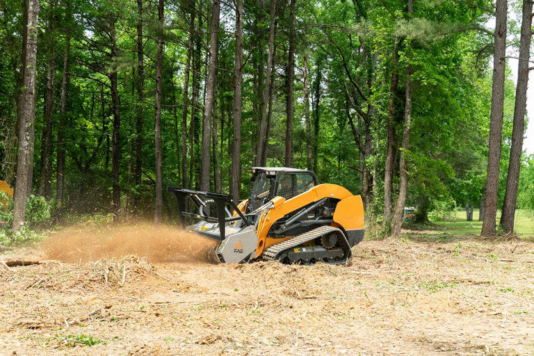 FAE | UML/SSL VT & SONIC Forestry Mulcher | Models 150 & 175 | Width 62" & 71.6" | Shreds Up to 7.9 Inches | Hydraulic Flow 115 & 200 GPM | For Skid Steers