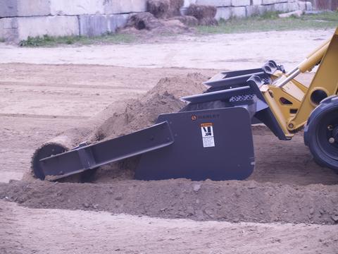 Paladin Grader Blade & Roller Leveler | Width 60"-84" | Hydraulic Flow Range 10–20 GPM | For Skid Steers