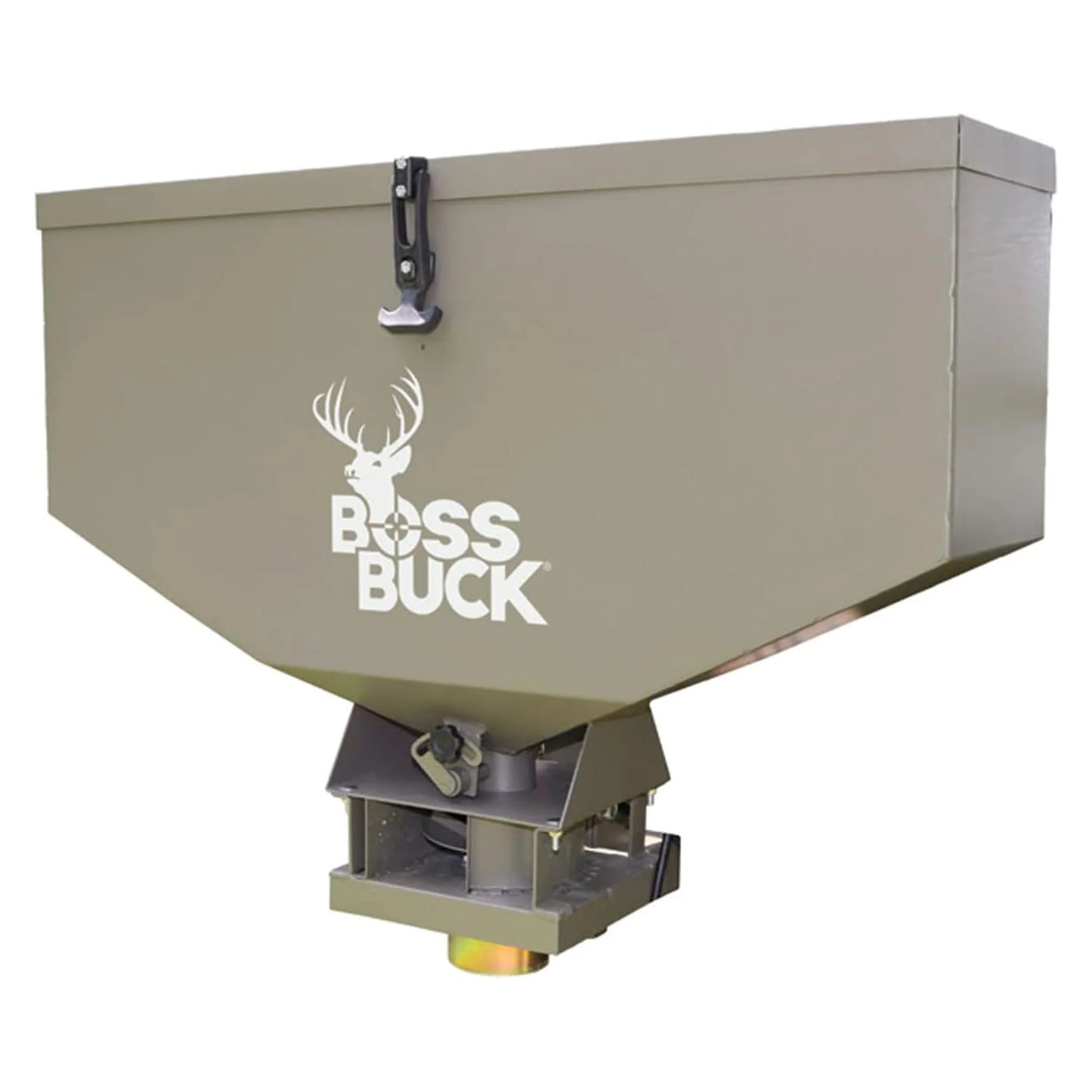 Boss Buck™ | ATV Broadcast Seeder/Spreader | Model BB-1.80 | Capacity 80 lb | 12V Power | Horsepower 15 To 50 HP | For ATV & UTV