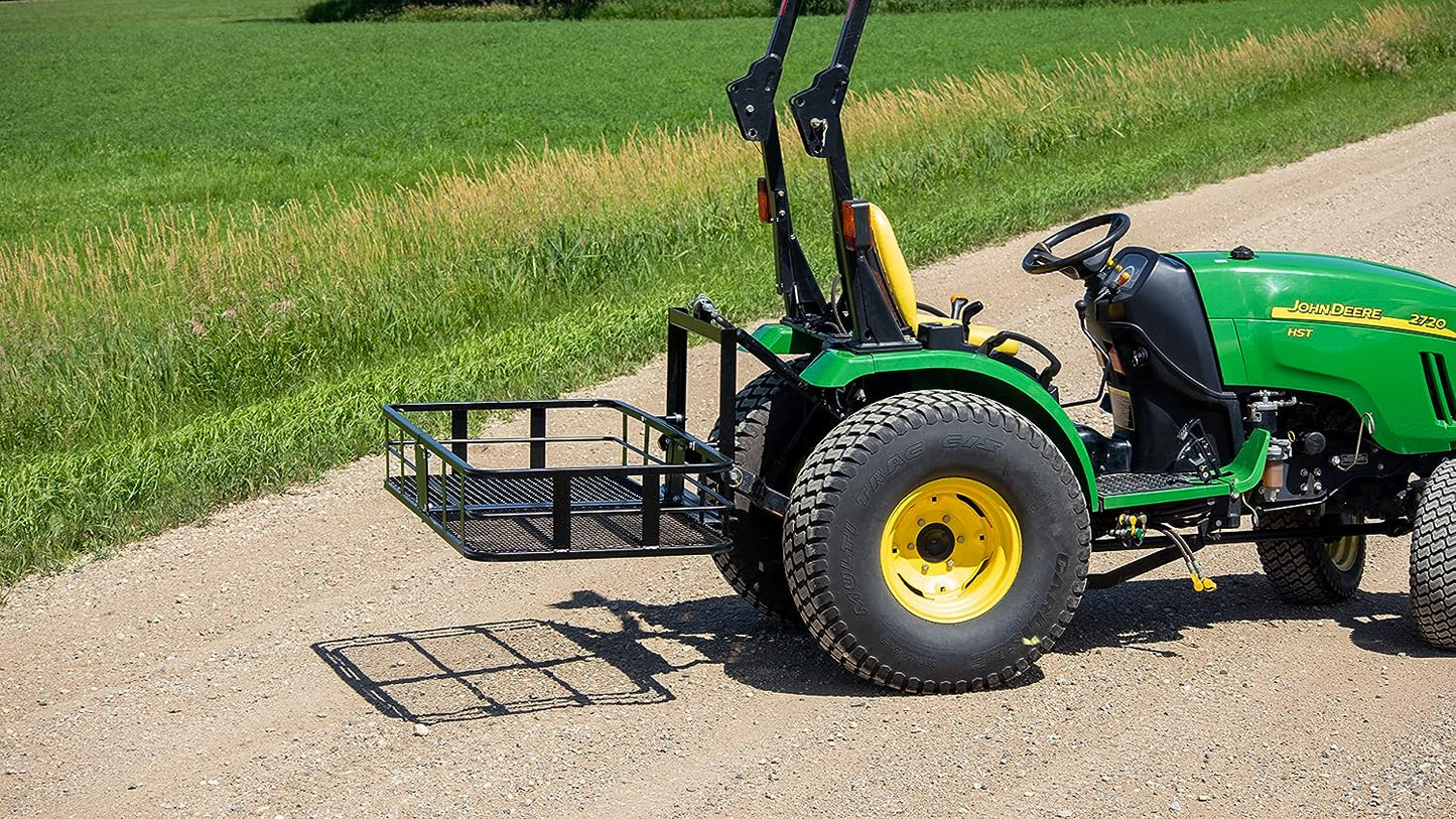 Field Tuff 3pt 60" Steel Cargo Carrier | Horsepower 20–35 HP | For Tractors