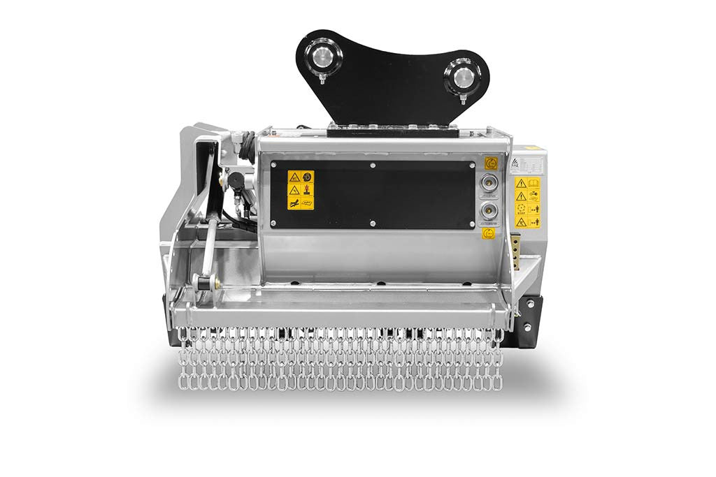 FAE | DML/HY & DML/HY/VT Forestry Mulcher | Model 75 To 125 | Width 31″ To 49″ | Shreds Up to 4.7" Inches Diameter | Machine Size 5 To 13 Ton | For Excavators