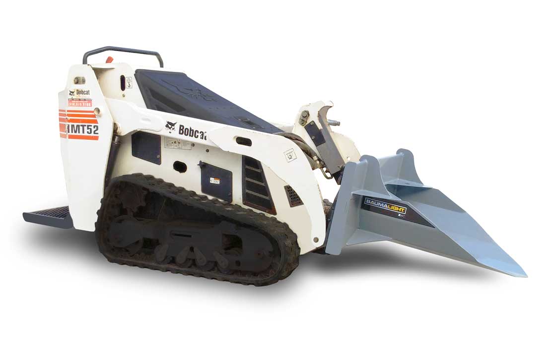 Baumalight Tree Spade | Model X4M | Length 35" | Root Ball Diameter 22" | Hydraulic Flow Range 10 To 20 GPM | For Mini Skid Steers