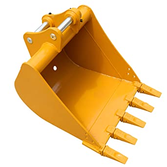 IS Attachments Tooth Bucket | Width 24", 30", 36", 42", 48", 54", 60" | Machine Size 32.5-40 Tons | For Excavators