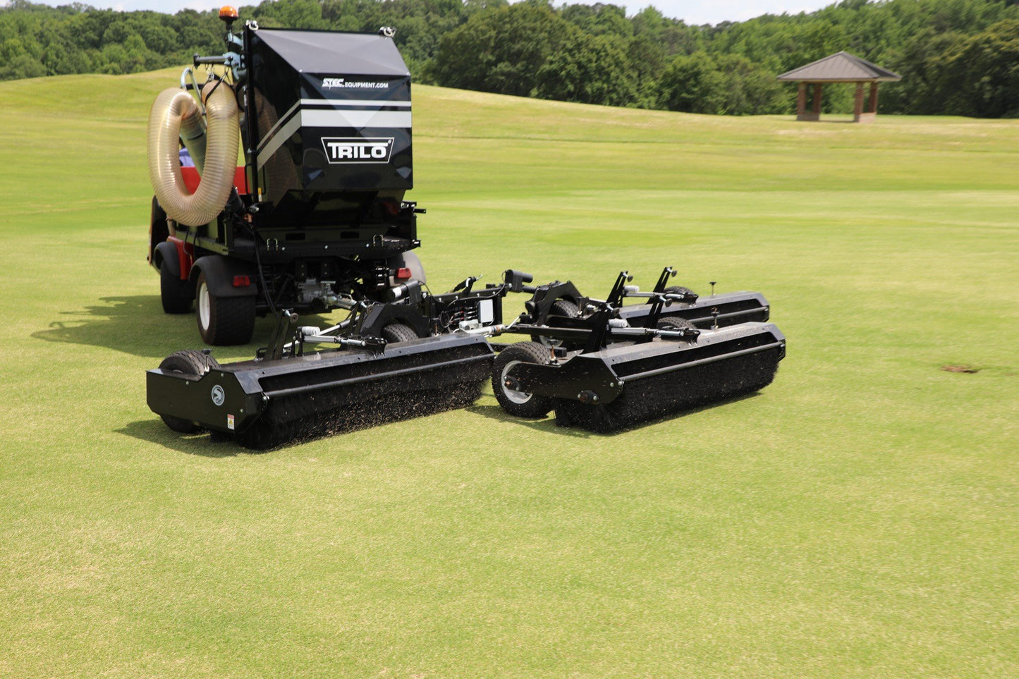 STEC Fairway Brush with Removable Drag Brush System | Model FB3 182" | for Tractor