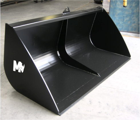 Mazio Light Materials Bucket | Width 65"-67.5" | Hydraulic Flow Range 15–25 GPM | For Skid Steers