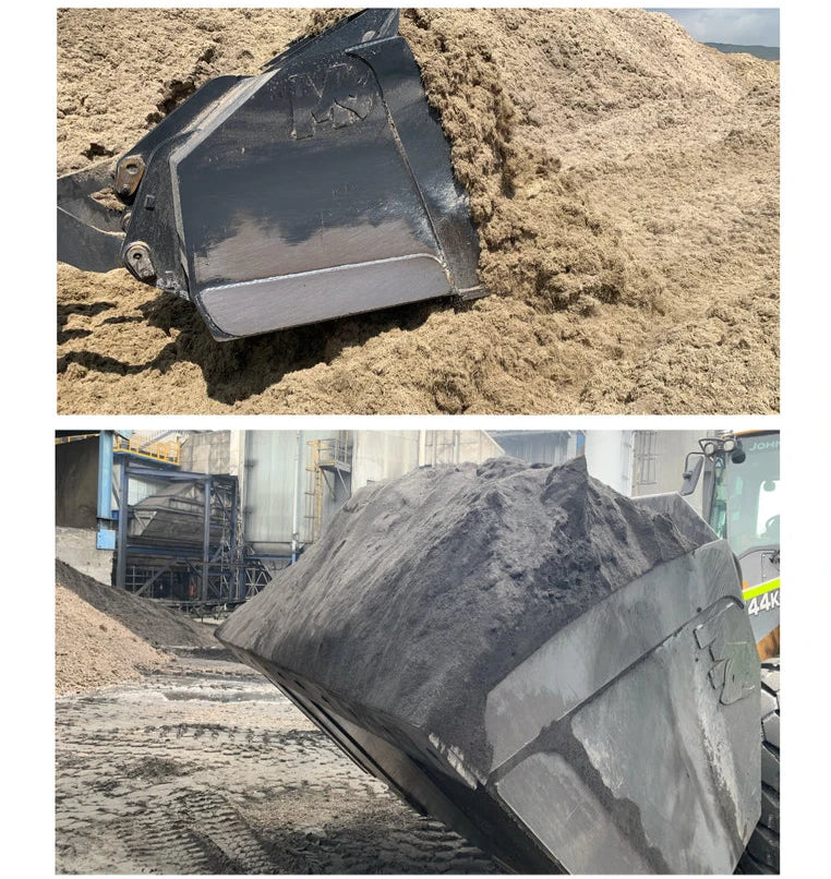 Mazio Sugar Cane Handler Front Loader Bucket | Width 118" | Machine Size 25-35 Tons | For Loaders