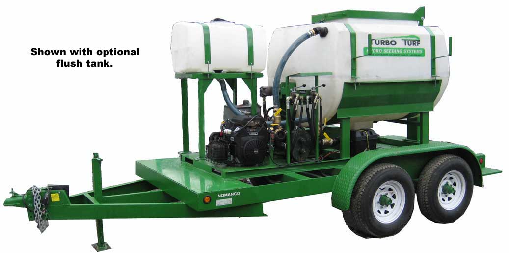 Turbo Turf Mechanically Agitated Hydrodresser | Model HM-500-Harv-E & HM-500-Harv-E-P | Width 58" | Capacity 500 Gallon | Engine Horsepower 23.5HP | For Landscaping & Erosion Control