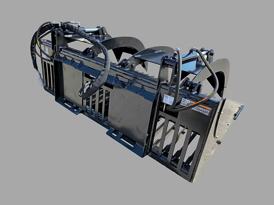 EIP Manufacturing Grapple Bucket | Models GB72 & GB84 | Widths 72" & 84" | 8 To 30+ GPM | For Skid Steers & Loaders