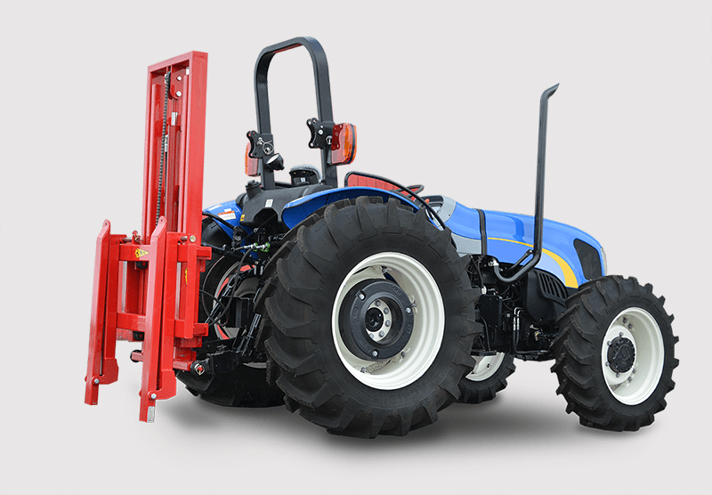 WIFO Forklift 3-Point Hitch | Model H280/2000 | Capacity 4400 lbs. | Lift Height 110″ | For Tractors