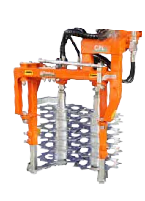 Rinieri Trimmer CRV Tower 1 Plus U with Blades | Tower Series | 41"-83" Cutting Width for Tractor