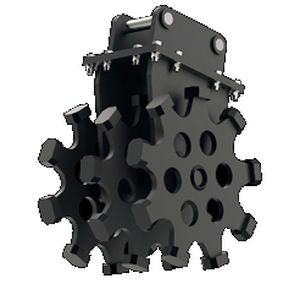 Arrowhead | Rockdrill's Compaction Wheel | CEPF Series | Width 8" – 24" | Machine Size 8–24 Tons | For Compact Excavators