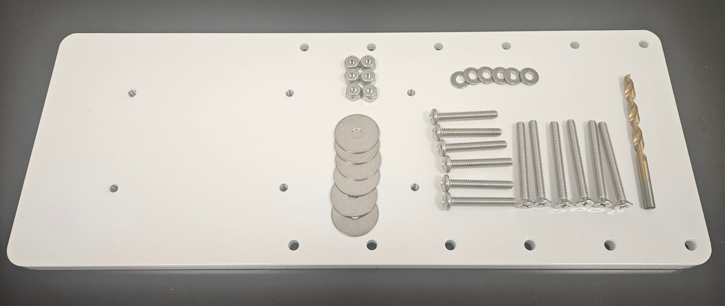 Rhodan Aluminum Mounting Plate | 1/2" Thickness