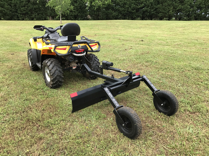 Dirt Dog ATV Equipment – Rear Blade | Model RBV Series | Overall Width 48", 60" & 72" inches | Horsepower 18–25 HP | For ATV/UTVs