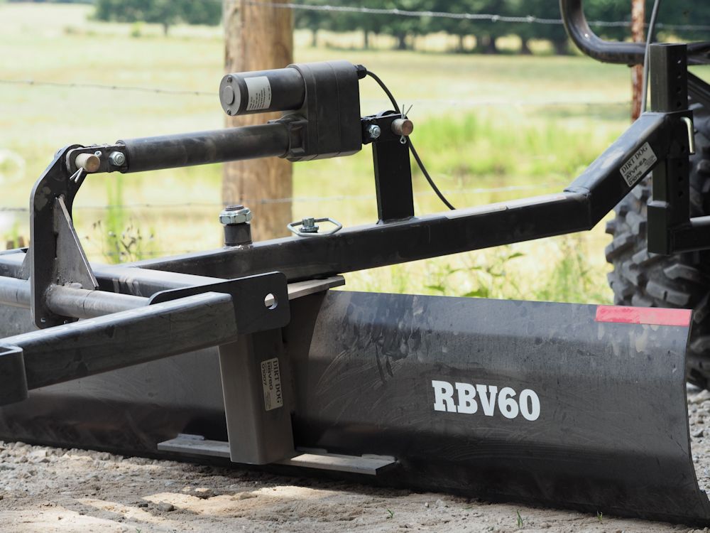 Dirt Dog ATV Equipment – Rear Blade | Model RBV Series | Overall Width 48", 60" & 72" inches | Horsepower 18–25 HP | For ATV/UTVs