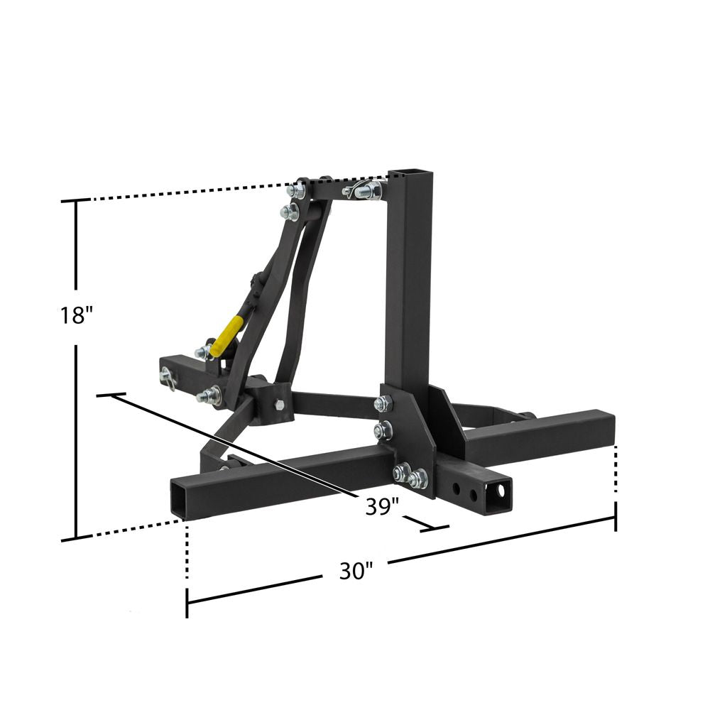 Black Widow ATV/UTV Rake Attachment System | Model ATV-RAKE-KIT | Width 60" | Horsepower 4 To 90+ HP | For ATV & UTV