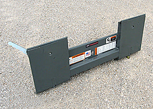Worksaver | Mini Skid Steer Adapter Brackets | Model 812445, 835010, NTW1001009 | Width Varies | 2" Receiver & Universal Mount | Horsepower 40-60 HP | For Tractors