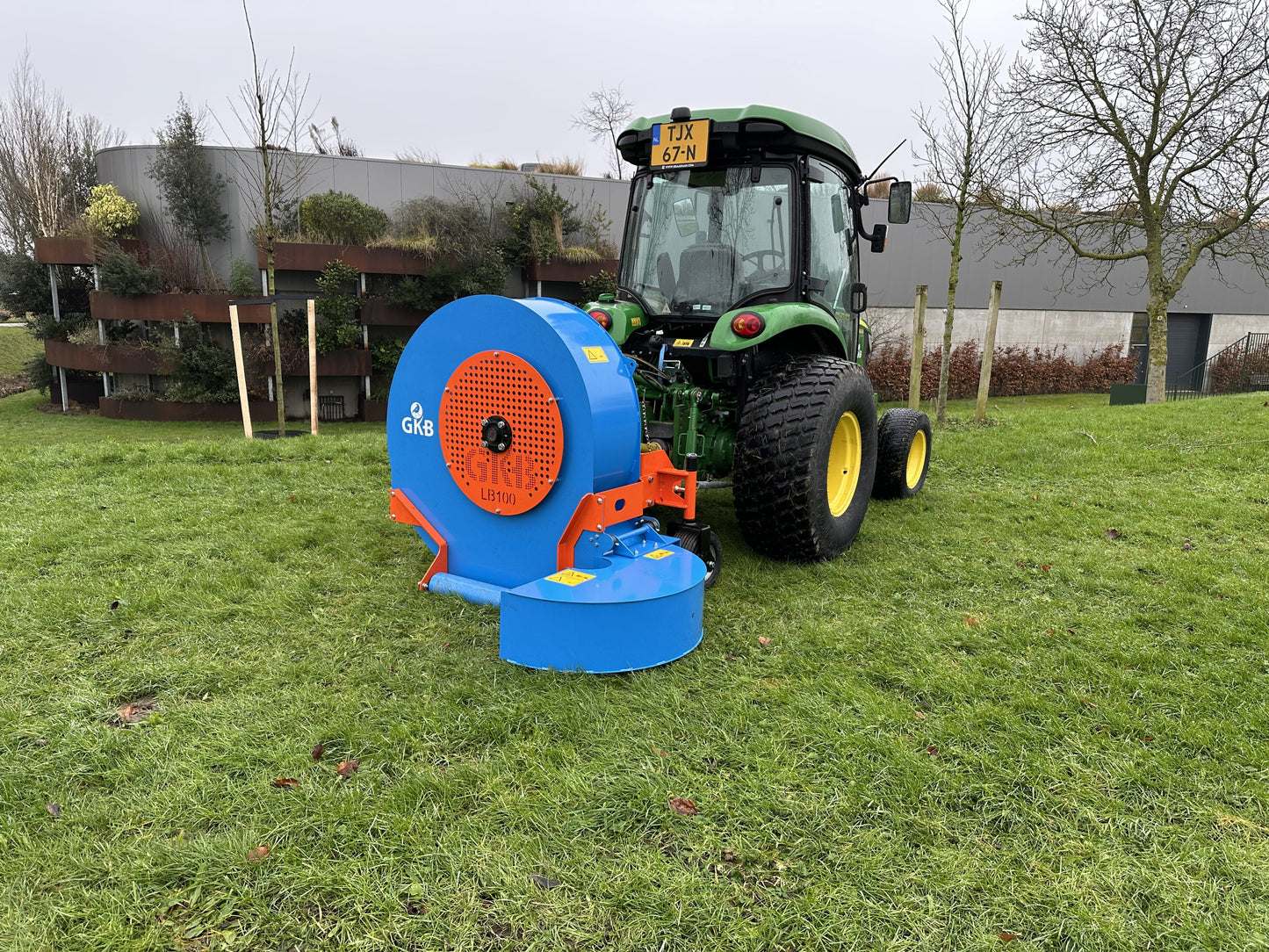 GKB Leaf Blower | Model LB100 | Working Width 63" (160 cm) | Horsepower 40+ HP | For Tractor