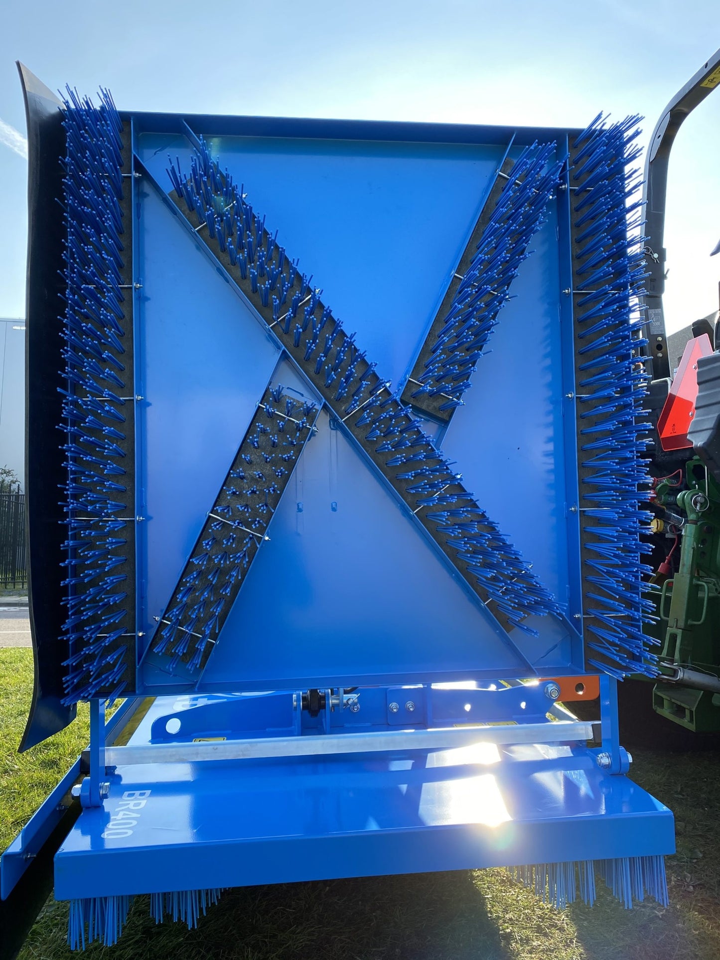 GKB Brush | Model BR400 | Width 158" | Folding Brush Attachment | Horsepower: 35–50 HP | For Tractor